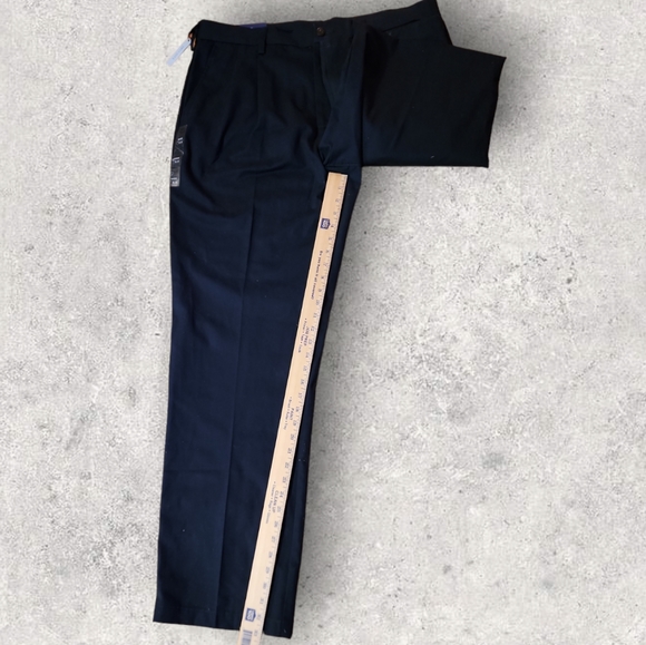 NWT Croft&Barrows men's navy blue pants, classic 38/34 - Picture 4 of 7